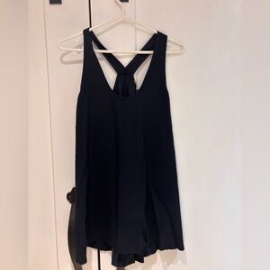 Helmut Lang Black Sleeveless Tank Top